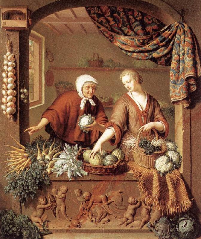 The Greengrocer, MIERIS, Willem van